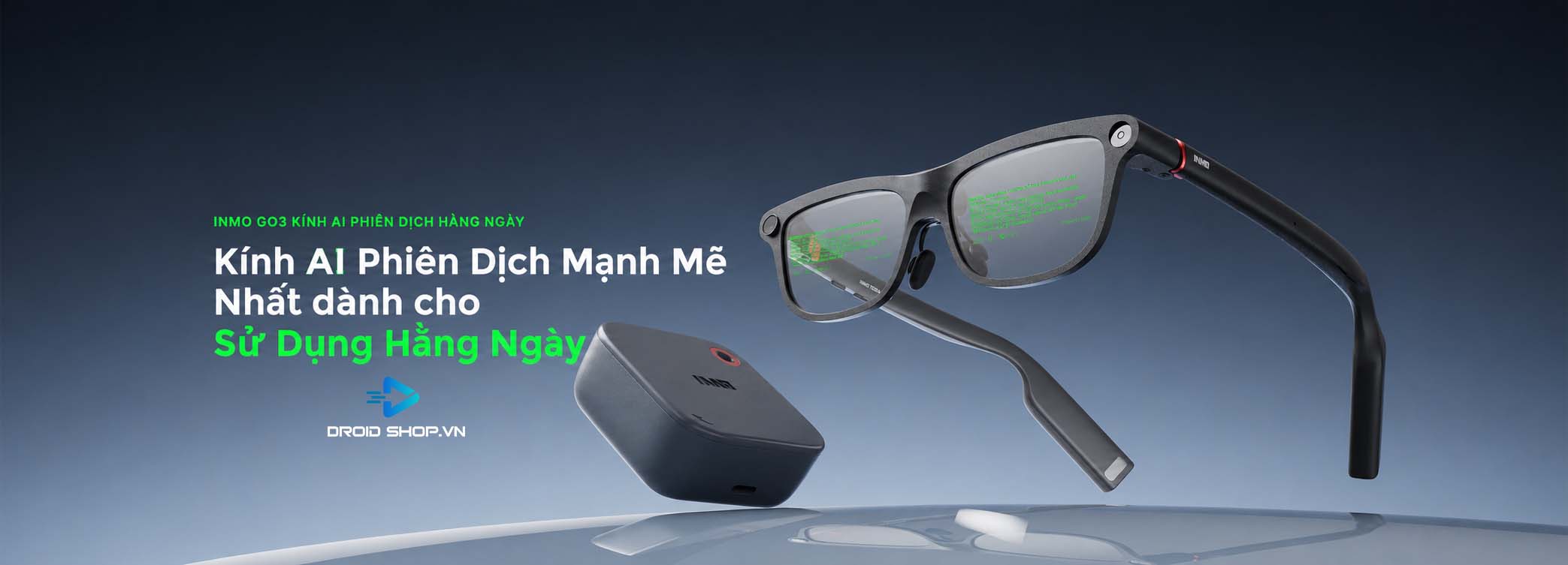 Kính AR AI INMO XR — Banner trang chủ